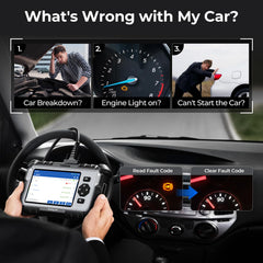 Topdon AD500 5-inch touchscreen interface for fast code reading