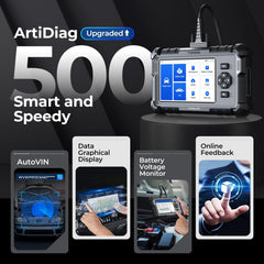 Topdon AD500 Android 11 performance for stable operation