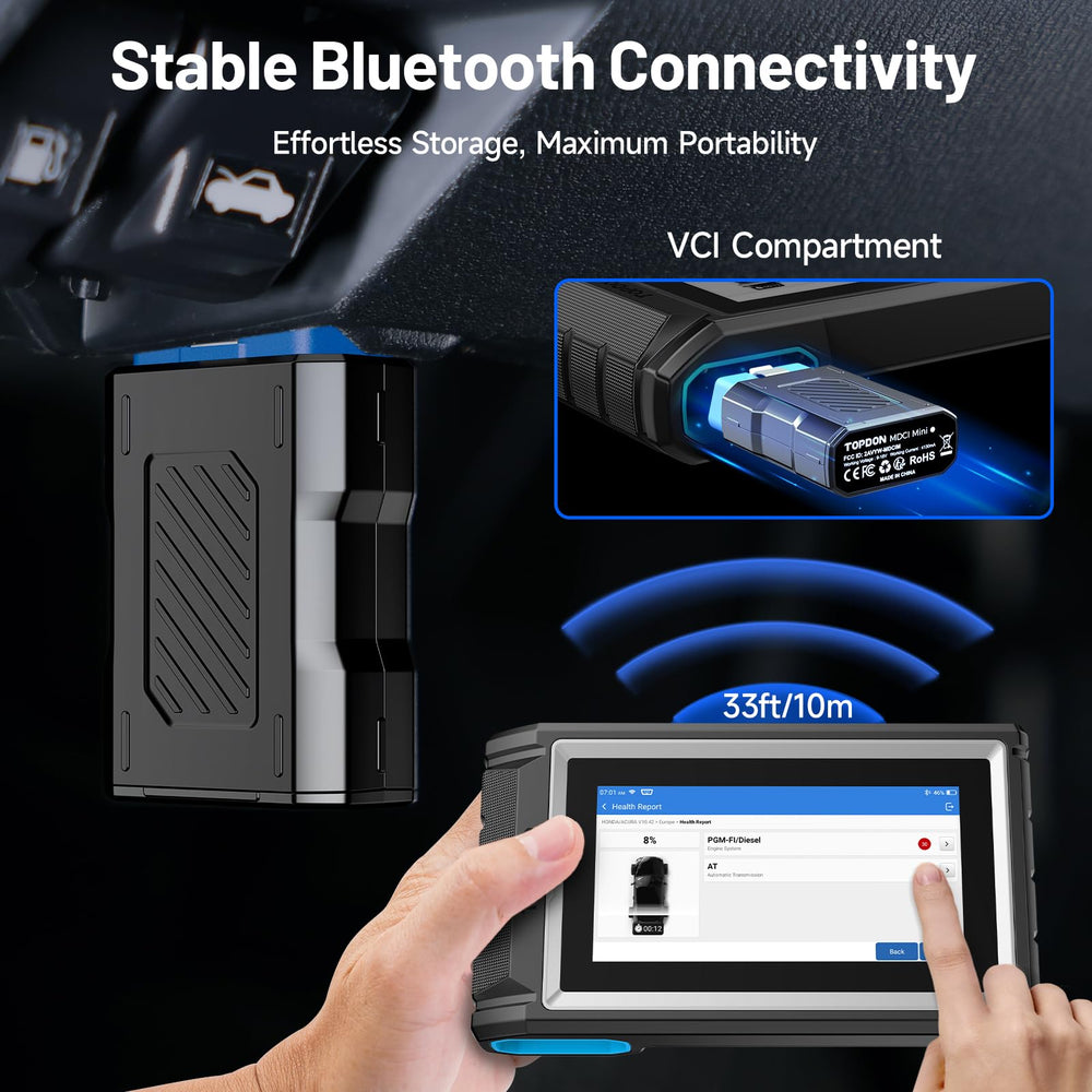 AutoVIN identification simplifies vehicle setup with one touch