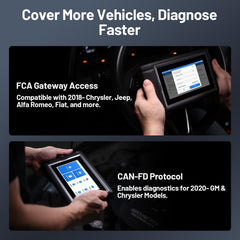 CAN FD and FCA AutoAuth support for modern vehicles