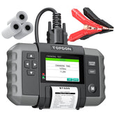TOPDON BT600 front view battery tester for quick diagnostics.