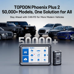 TOPDON Phoenix Plus 2 AutoAuth access supports FCA vehicles.