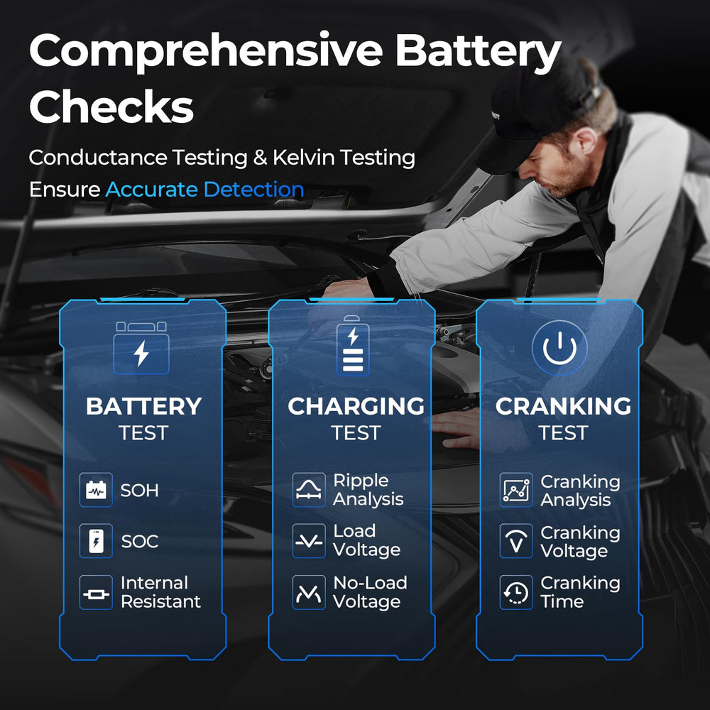 TOPDON V2200PLUS boost mode starts vehicle with damaged battery