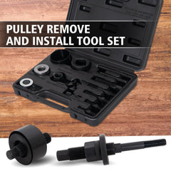 TOPEMAI pulley puller kit in action for easy removal and installation