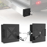 TOPICK aluminum bumper end cap left with symmetric OEM-style finish.