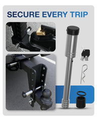 TOPICK weather-cap seal protects the lock end from debris and moisture