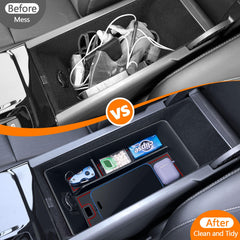 TopINSTALL camry console organizer inner view eases item access
