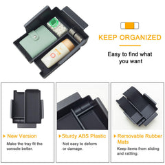 TOPINSTALL easy-install center console tray fits without modifications.