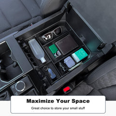 TOPINSTALL easy-install design drops in for instant organization in your vehicle.