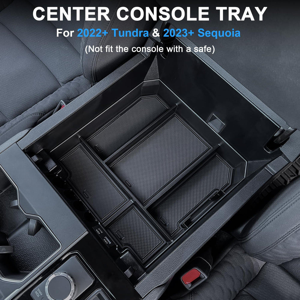 TOPINSTALL sturdy ABS material with removable mats reduces rattling and cleans easily.
