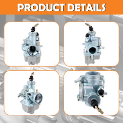 Topkidame TTR125 carburetor kit packaging ready for quick replacement.