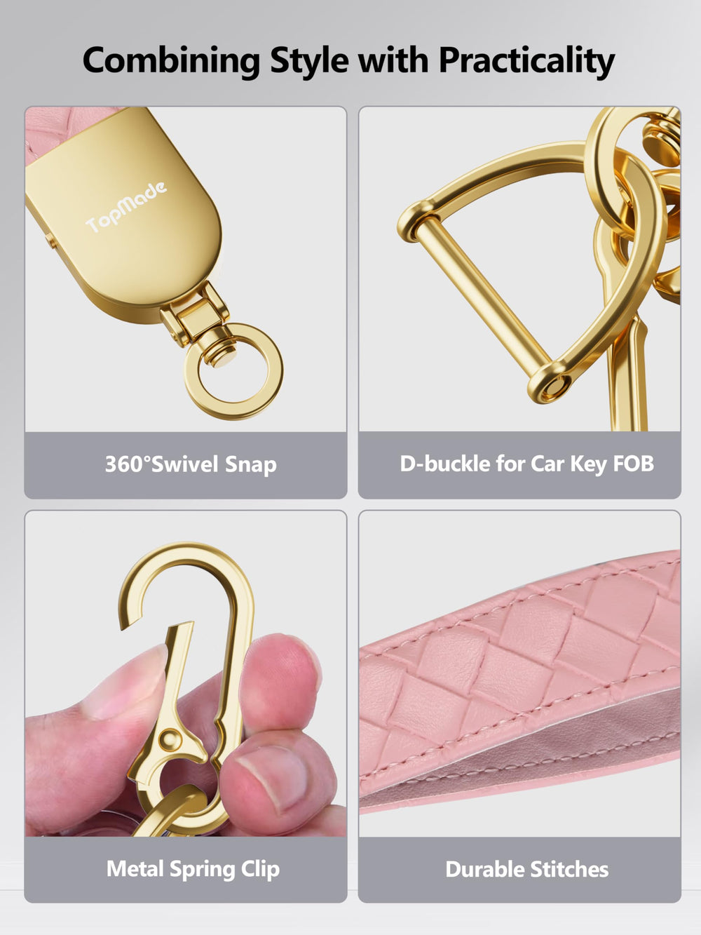 TopMade IP67 waterproof key fob ready for outdoor use