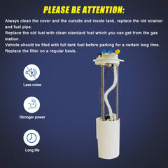 TOPSCOPE fuel pump assembly with electrical connector enables easy plug-and-play installation.