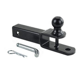 TOPTOW 3-in-1 hitch with 1-7/8 in ball for 2 in receivers, versatile towing for ATVs