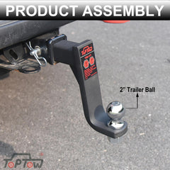 TOPTOW 64167 versatile towing setup suitable for trucks and SUVs