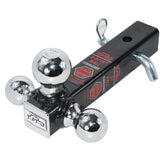 TOPTOW 64173HP tri-ball mount with multiple ball sizes enables versatile towing