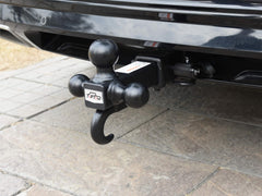 TOPTOW 64181 black powder-coated finish resists the elements