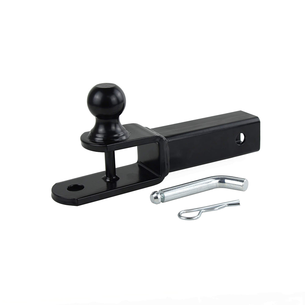 TOPTOW black powder-coated finish resists corrosion, ensuring durability
