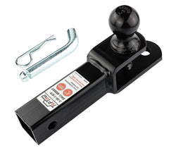 TOPTOW corrosion-resistant black powder coat on hitch for outdoor use