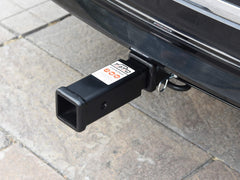 TOPTOW 5/8 inch hitch pin secures extension securely.