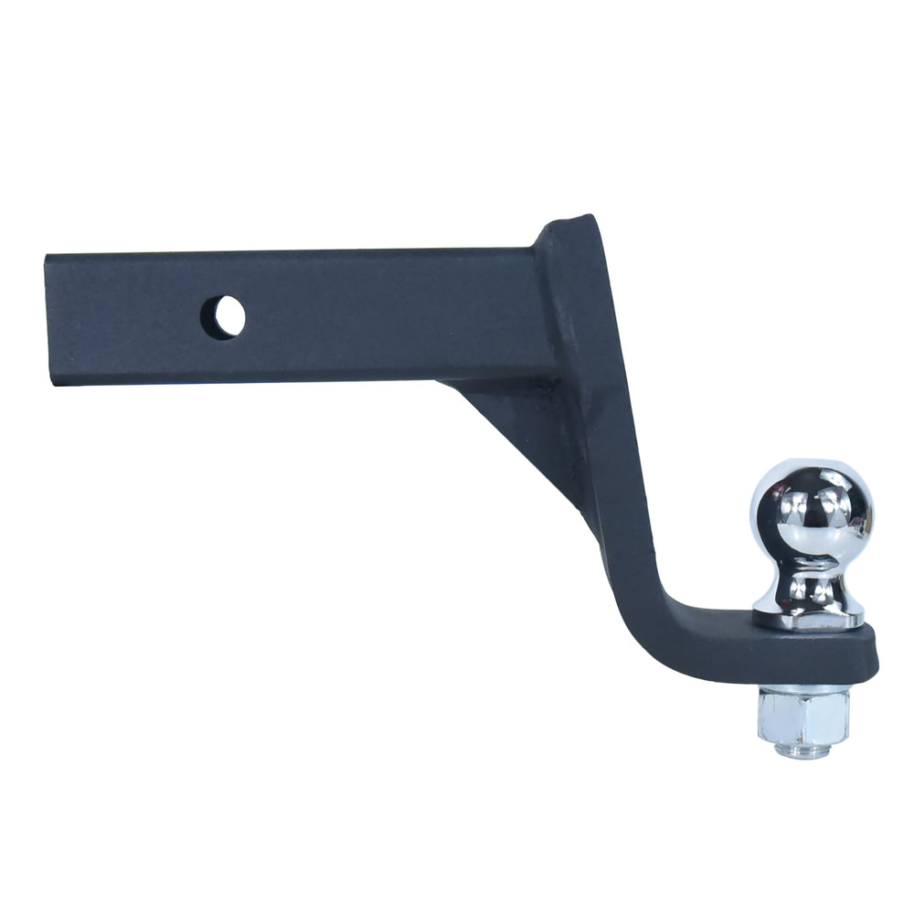 TOPTOW matte black finish offers corrosion resistance for outdoor use.