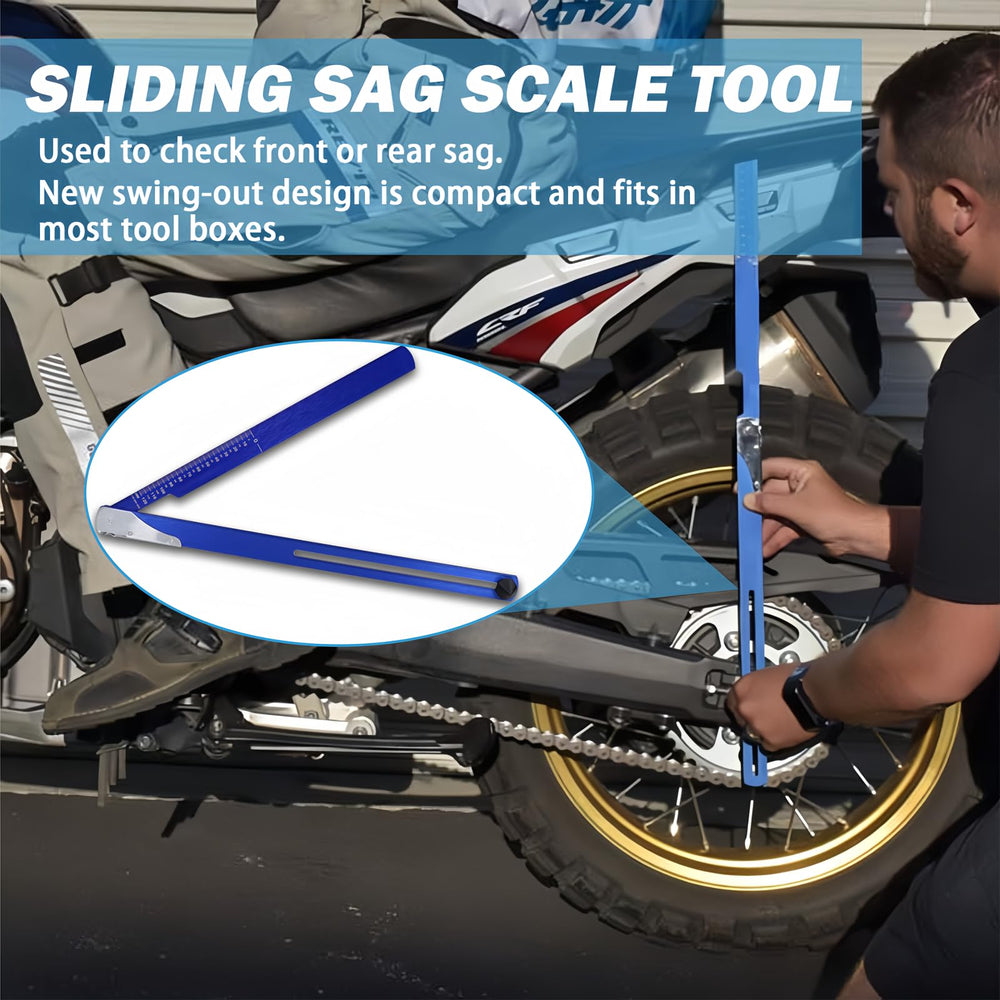 TOPVOP Auto Folding Sag Scale II swing-out design for quick setup