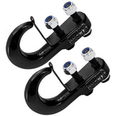 TopZea universal recovery tow hook front view ready for off-road recovery