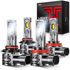 Torchbeam bulb combo 9005-H11 with adjustable beam angle for precise road illumination