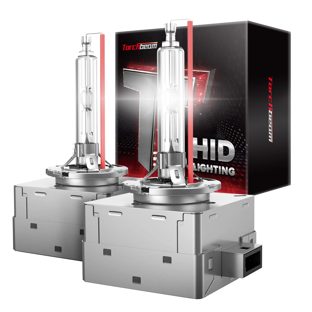 Torchbeam D1S D1R HID bulbs deliver 400% brightness for clearer distance visibility.