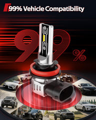Torchbeam TF2 IP68 seal on fog light indicating waterproof performance