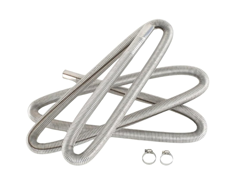 TORDXICS exhaust pipe 60 cm length flexible stainless steel for compact diesel heater connections