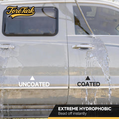 Toretark quick detailer wipe reveals smooth, glossy paint