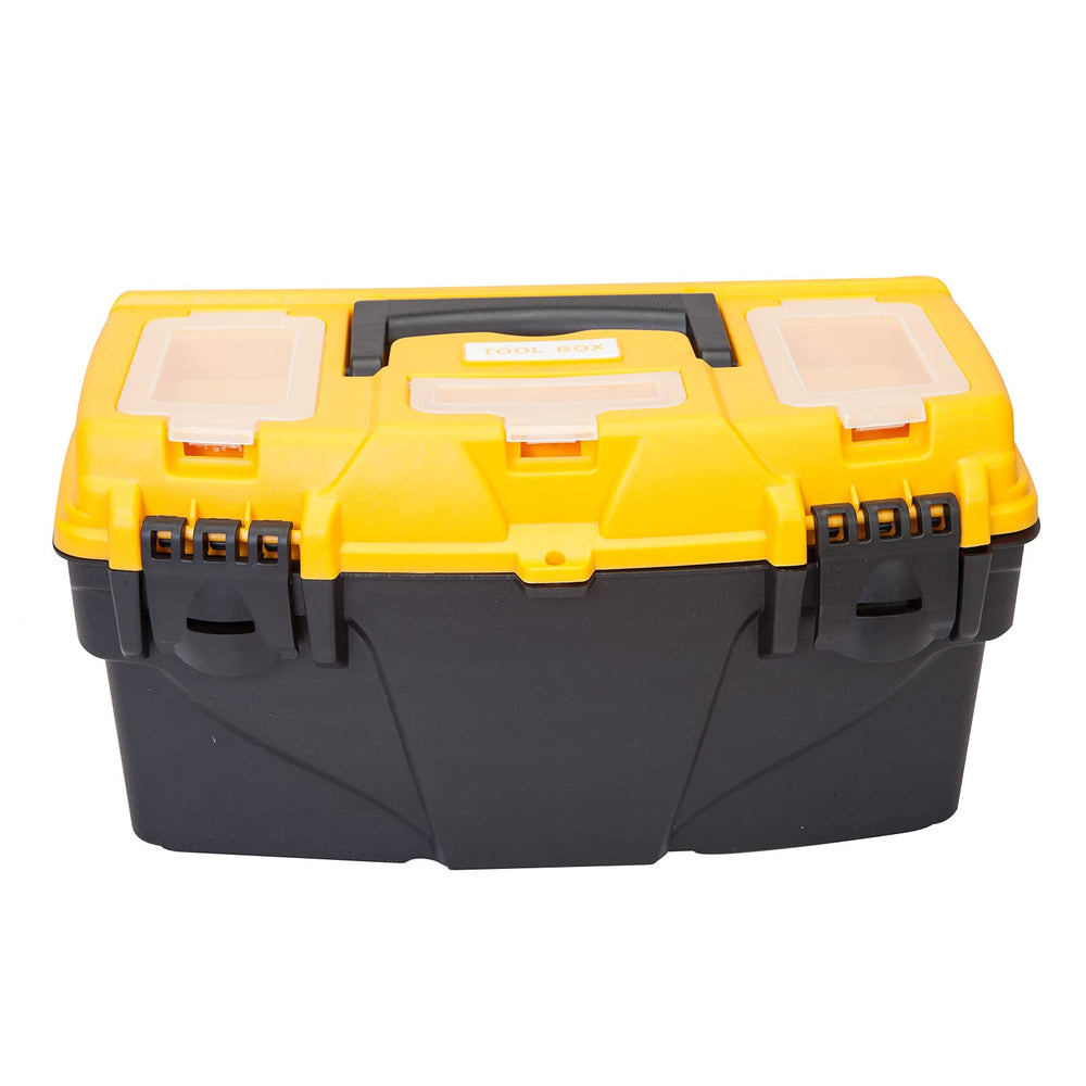 Torin BIG RED ATRJH-3015B box front view showing sturdy plastic housing for daily use