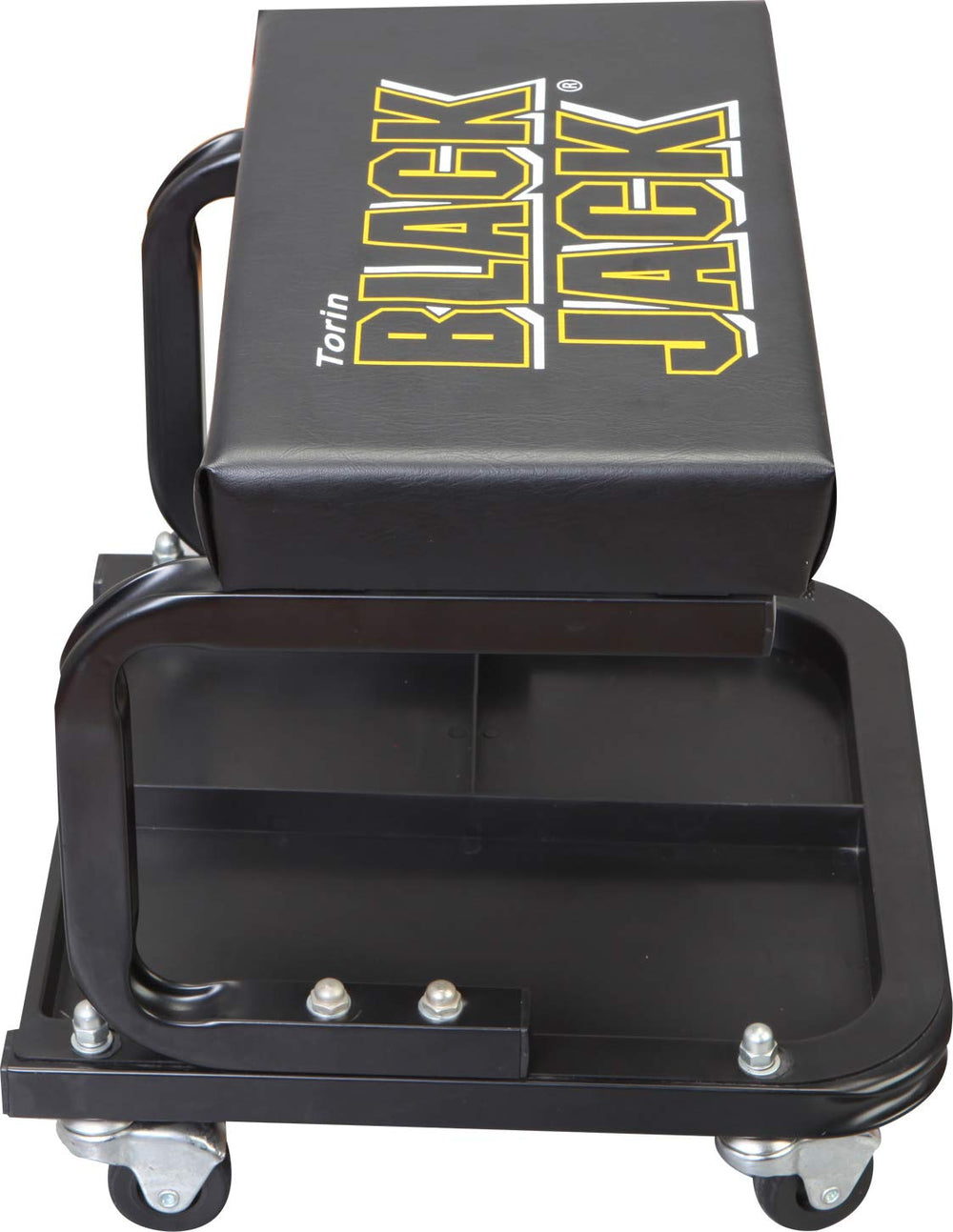 Torin BlackJack TR6100W rolling creeper fits tight spaces.