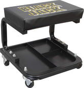 Torin BlackJack TR6100W padded seat for comfortable long repairs.