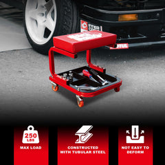 Heavy-duty tubular steel frame of Torin TR6300 for stability and durability