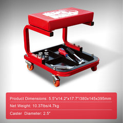 Torin TR6300 mobility on garage floor with quiet rolling action