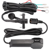 Torkettle 12V winch corded remote for precise control on rugged trails.
