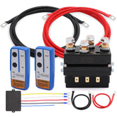 Torkettle 12V winch solenoid relay box with durable housing for heavy loads.