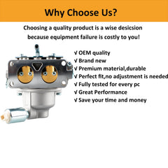 Cost-effective design of Tormudaca carburetor kit for maintenance
