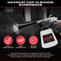 Tornador Black Z-020 carpet-mats-cleaner for fresh, uniform results