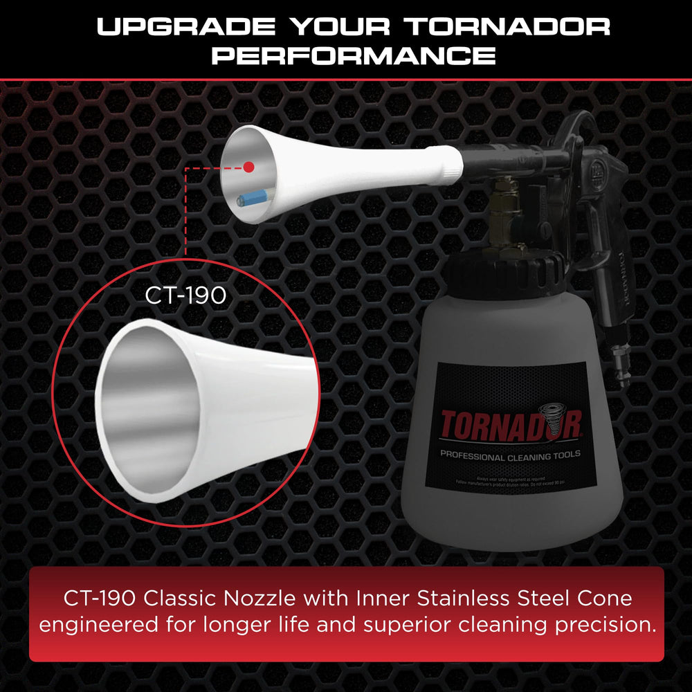 Tornador CT-190 replacement cone Z-010 shown for quick maintenance and compatibility.