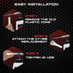 Tornador CT-190 works with Z-010 and Z-014 models for fast service and stability.