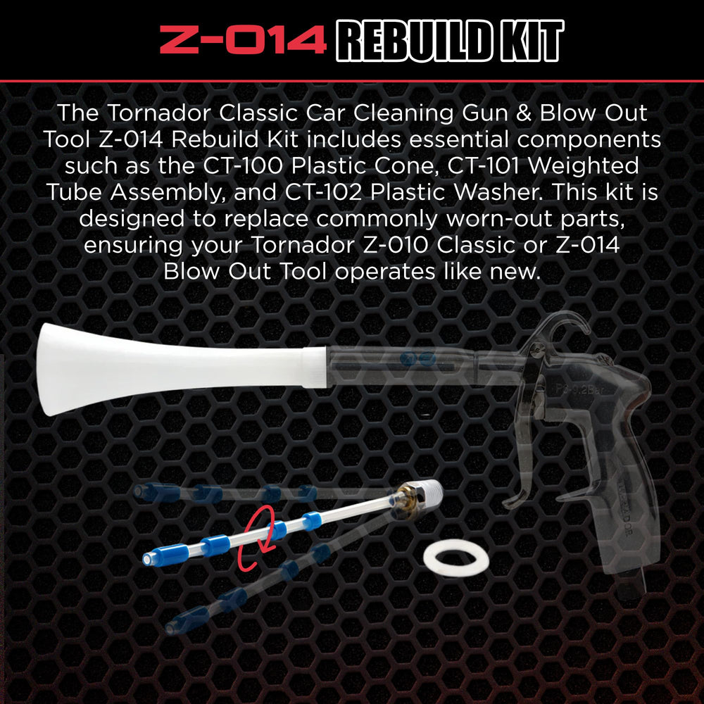 Tornador nozzle repair kit weighted tube CT-101 supports reliable operation and consistent spray.
