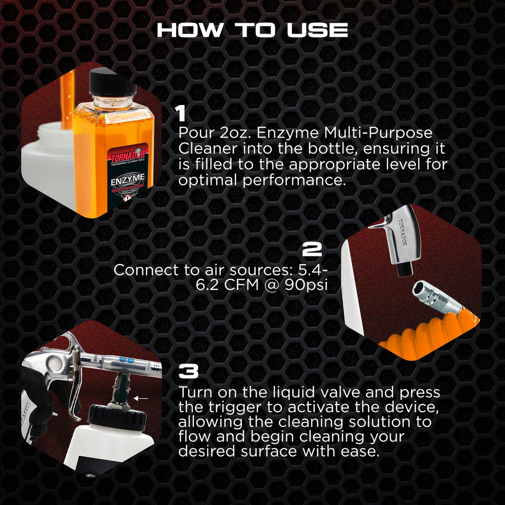 Tornador Z-010 wheels and fenders get efficient, gentle care.