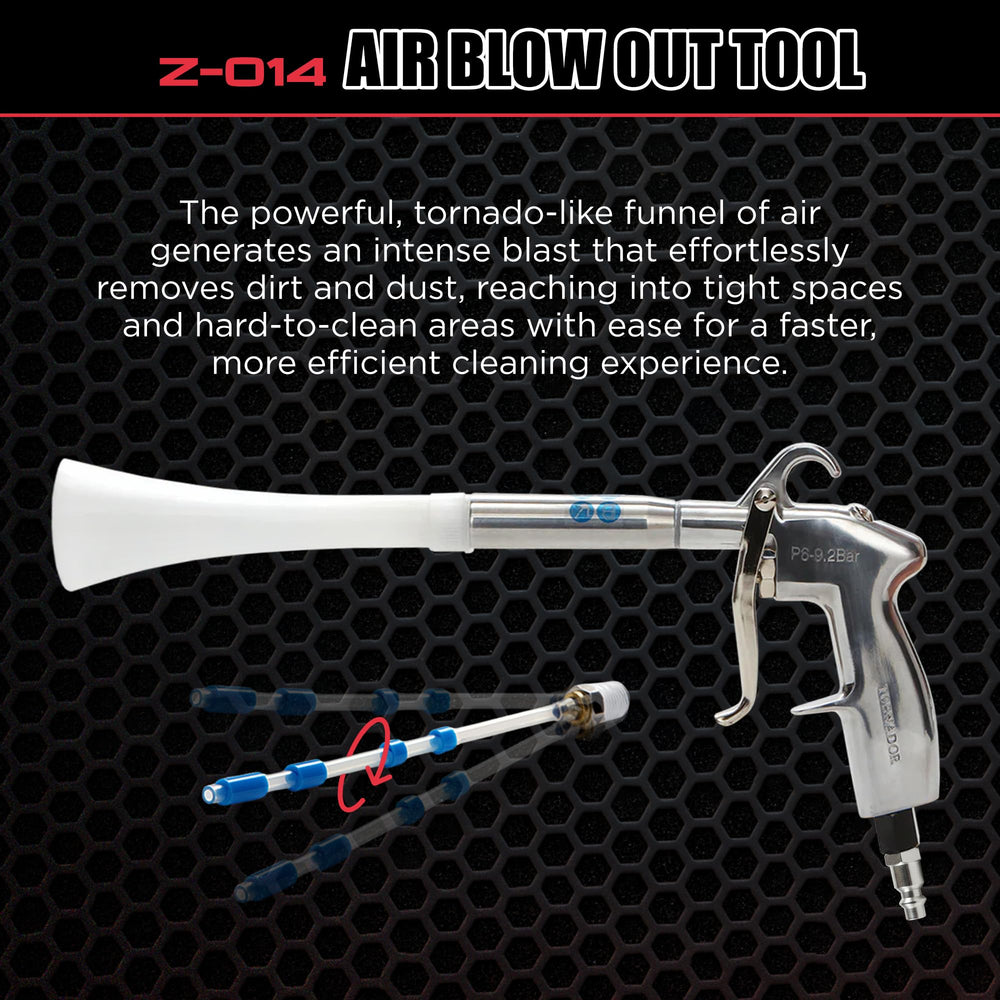 Tornador Z-014 nozzle tornado action demonstrates efficient debris displacement