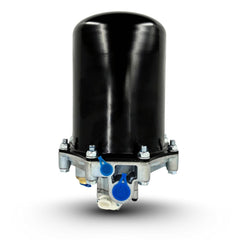 Torque AD-9 air dryer front view showing compact, durable construction for clean brake air