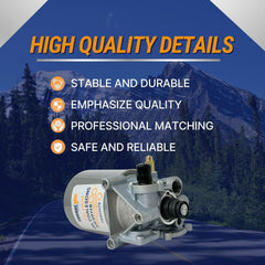 Torque air dryer removes contaminants before braking components receive air