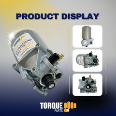 Dual mounting surfaces on Torque air dryer for flexible installation