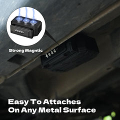 TOSICAM key box mounted under a vehicle for strong magnetic hold